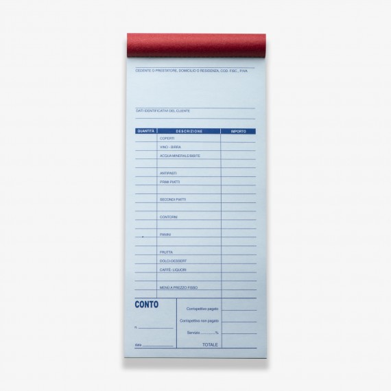 Conti Interni in carta semplice